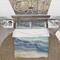 Designart 'Coast Blue Sea Waves Watercolour' Traditional Bedding Set - Duvet Cover & Shams